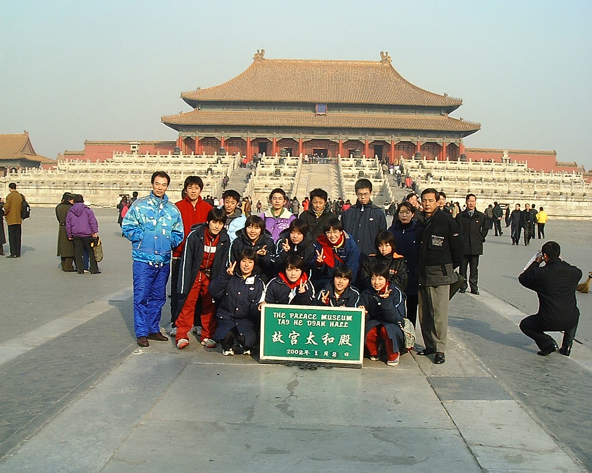 2002中国遠征(観光一コマ)